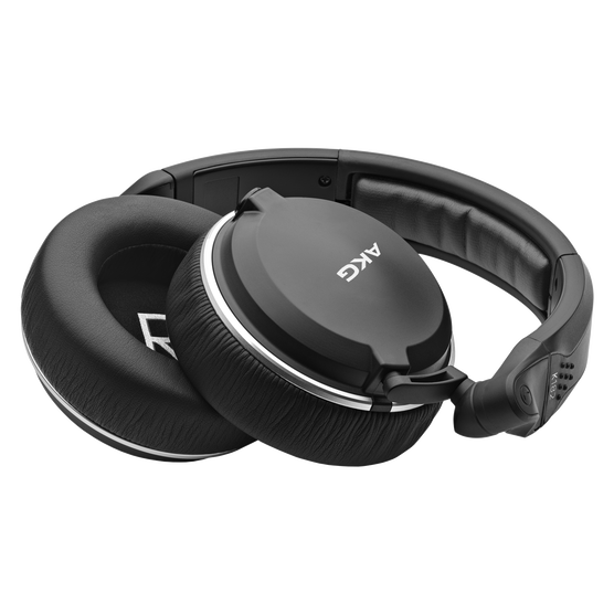 K182 - Black - Professional closed-back monitor headphones  - Detailshot 1