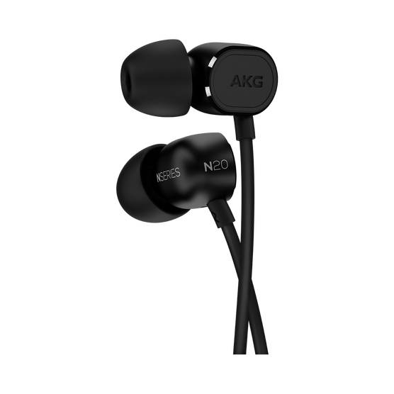 N20U - Black - Reference class in-ear headphones with universal 3 button remote. - Detailshot 2